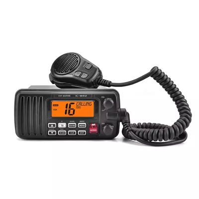 Αγορά IC-M412 25W Αδιάβροχο Walkie Talkie VHF Marine Radio με Εμβέλεια 0-30KM και IPX7 Υποβρύχιος Σταθμός σε απευθείας σύνδεση κατασκευή