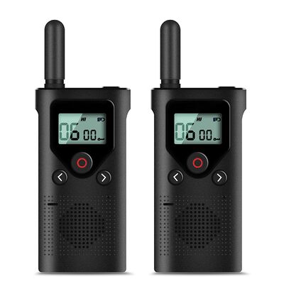 Αγορά 2024 Νέα Έλευση Μίνι CD18P Χωρίς άδεια Walkie-talkie 2W 0.5W Δυομερές ραδιόφωνο για σαφή επικοινωνία σε απευθείας σύνδεση κατασκευή