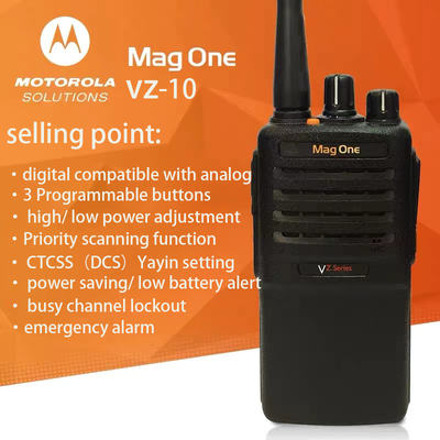 Αγορά Αρχικό VZ-10 Υψηλής ισχύος Ανερόπλεκτο Χεριζόμενο Δυοδιάδρομο Ραδιοφωνικό Walkie-Talkie με τηλεχειριστήριο για εξωτερική χρήση σε απευθείας σύνδεση κατασκευή