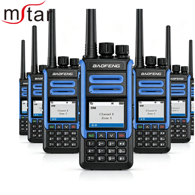 Αγορά Ψηφιακό φορητό ραδιόφωνο Baofeng DR-1802U Walkie Talkie με εμβέλεια 5-10 χλμ και διάρκεια μπαταρίας 2500-3000mAh σε απευθείας σύνδεση κατασκευή