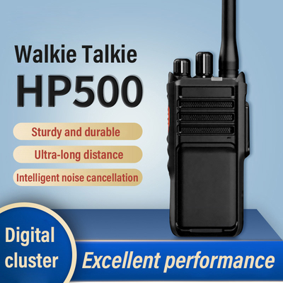 Ψηφιακό Δύο Δρόμους Ραδιοφώνημα HP500 GPS Bluetooth UHF VHF Επαγγελματικό DMR Φορητό Δύο Δρόμους Ραδιοφώνημα Walkie Talk
