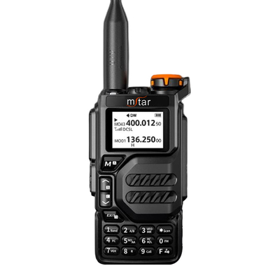 M-UV6 AM/FM Δύο οδικά ραδιόφωνα Walkie Talkie Multi Segment Intercom 200 κανάλια Μακρά απόσταση ομιλίας