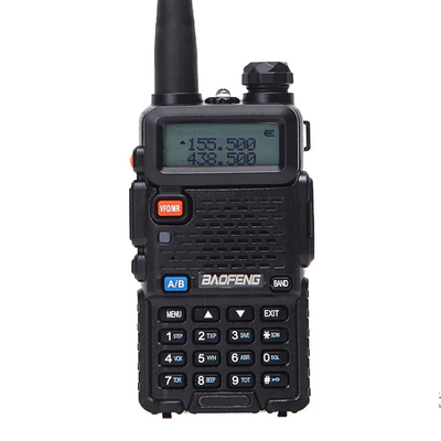 Ψηφιακό Δύο Δρόμους Ραδιοφώνημα Baofeng UV-5RX Tri-band 5watt ασύρματη μακράς εμβέλειας επαγγελματική χειροκίνητη ζαμπόν μαύρο πομπό