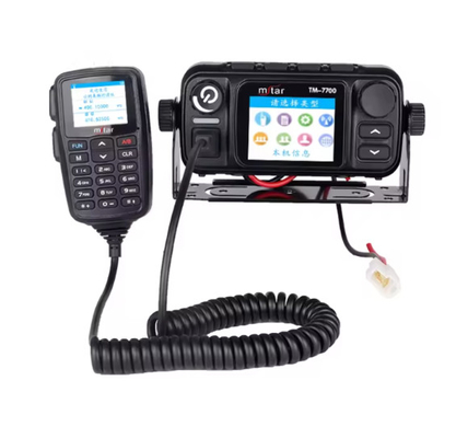 TM-7700D LTE WCDMA GSM IP Network POC Δύο ζώνες κινητό ραδιόφωνο με GPS Μαύρο Ce Tlf Mobile Tec