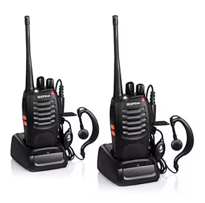 3 - 8 Km UHF Baofeng BF-888S Ασύρματο Walkie Talkie 400-470MHZ Ραδιοφώνημα μεγάλης εμβέλειας