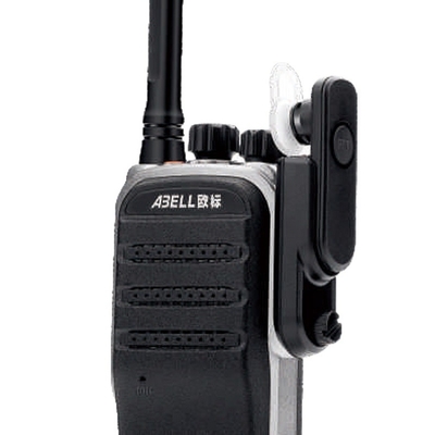 Μαύρο Δύο Δρόμους Ραδιοφώνημα Ip67 Walkie Talkie Abell A510T VHF & UHF