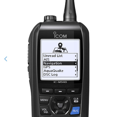 M94D VHF Marine Two Way Radio IP57 Float Flash για σκάφος με οθόνη LCD