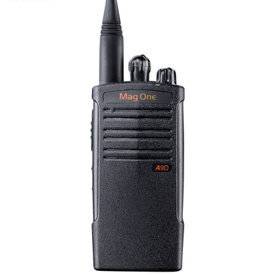 A9D IP54 Χεριζόμενο Walkie Talkie Αδιάβροχο Αδιάβροχο Ψηφιακό Αναλογικό Μακροδιάστημα