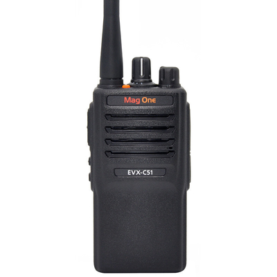 C51 IP54 Χεριούχιο Walkie Talkie Αδιάβροχο Αδιάβροχο Ψηφιακό Αναλογικό Μεγάλης Περιοχής