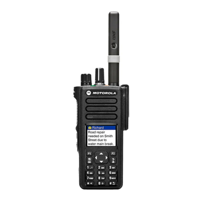DGP8550E UHF VHF ραδιόφωνο DMR μεγάλης εμβέλειας με λειτουργία GPS ραδιοφωνικό walkie talkie
