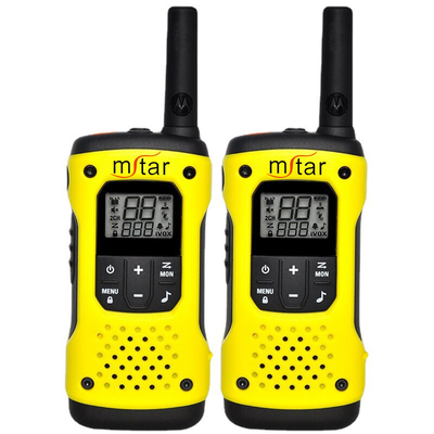Motorola T92 Δύο Δρόμους Ραδιοφώνημα Χειροκίνητο Κίτρινο Τερματικό Στυλ Walkie Talkie για Απαιτήσεις