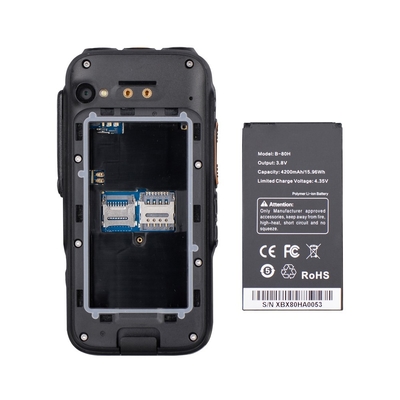 INRICO S100 POC Δύομερές ραδιόφωνο μακρινής απόστασης Εύκολη λειτουργία POC Δύομερές ραδιόφωνο μακρινής απόστασης με σύνδεση NFC 4000 MAh μπαταρία 2.8' οθόνη αφής