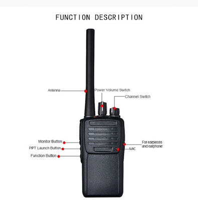 Ψηφιακή Motorola VZ-D281 ΔΥΟΔΡΟΜΟΣ ΡΑΔΙΟΣ Walkie Talkie Μακροδιάστημα Για Εξωτερικές Περιπέτειες