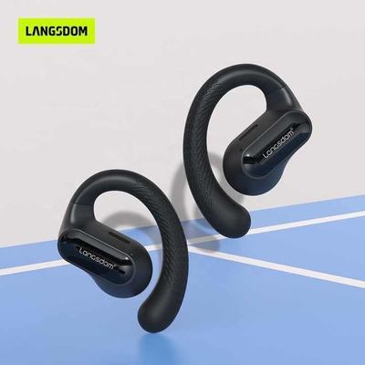Langsdom True Ασύρματα Ακουστικά Bluetooth Συσκευές για Δύο Δρόμους Ραδιόφωνο 700mah χωρητικότητα μπαταρίας Ασύρματα Ακουστικά Bluetooth με ιδιωτικό μούχλα