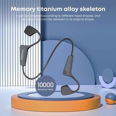 Λάνγκσντομ Αθλητικά ακουστικά bluetooth Συσκευές για δύο οδούς Ραδιόφωνο Ανοιχτό αυτί Οστική ασύρματη ακουστική Ο τέλειος συνδυασμός άνεσης και ασύρματης
