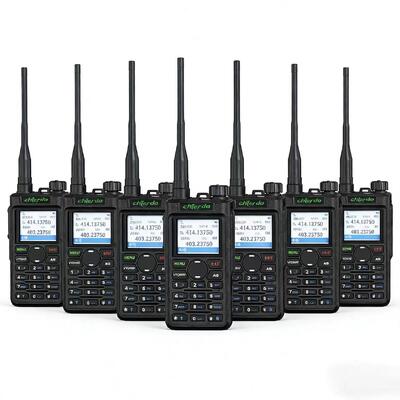 DMR Radio Walkie Talkie με διπλή ζώνη VHF UHF AES 256 κρυπτογράφηση και πλήρες πληκτρολόγιο