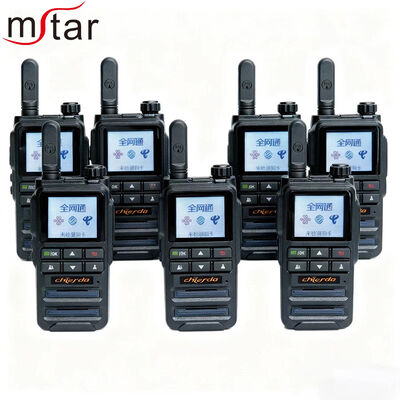 Chierda CD-A7 PLUS 4G POC Αμφίδρομο Ραδιόφωνο με Μπαταρία 1500-2000mAh και Εμβέλεια >50km για Διαχείριση Στόλου