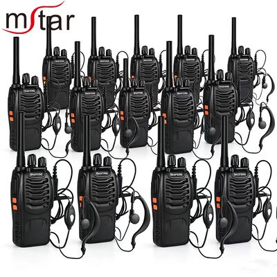 Baofeng BF-888S Plus UHF Walkie Talkie με εμβέλεια 3-5km