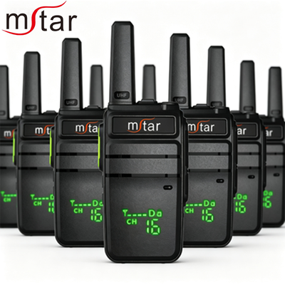 Mstar M11 Pro Mini Walkie Talkie 16CH VOX Δυομερές ραδιόφωνο με ταχεία φόρτιση τύπου C για την ασφάλεια εστιατορίων και ξενοδοχείων